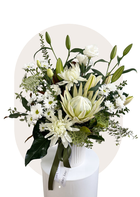 Neutral Vase Arrangement