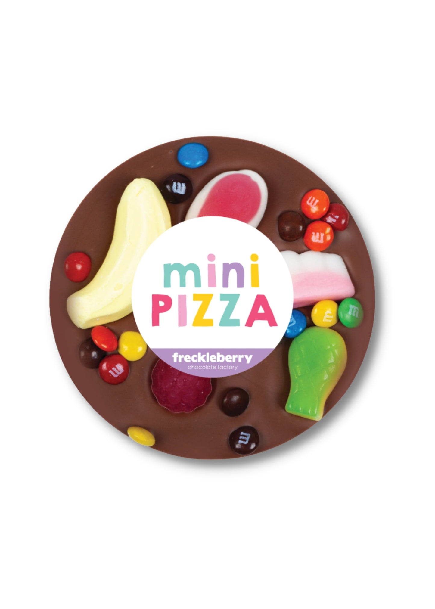 Mini Lolly Pizza | Milk Chocolate