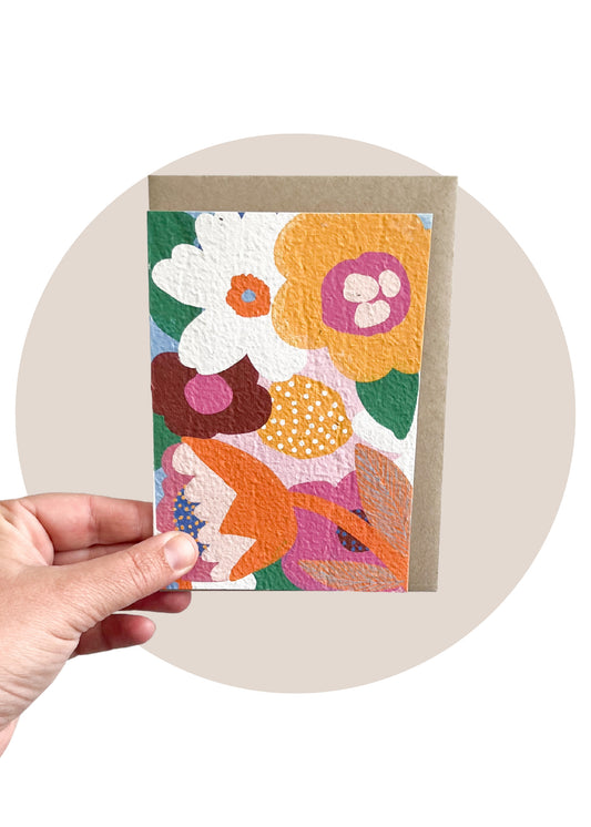 Plantable Card | Moon Flower