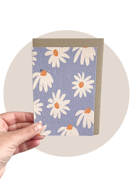 Plantable Card | Periwinkle Posey