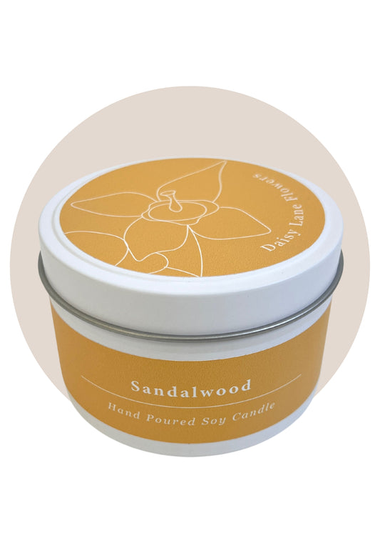 Soy Candle | Lime + Sandlewood