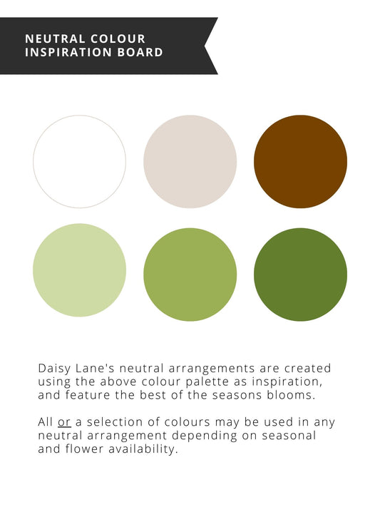 Neutral Vase Arrangement