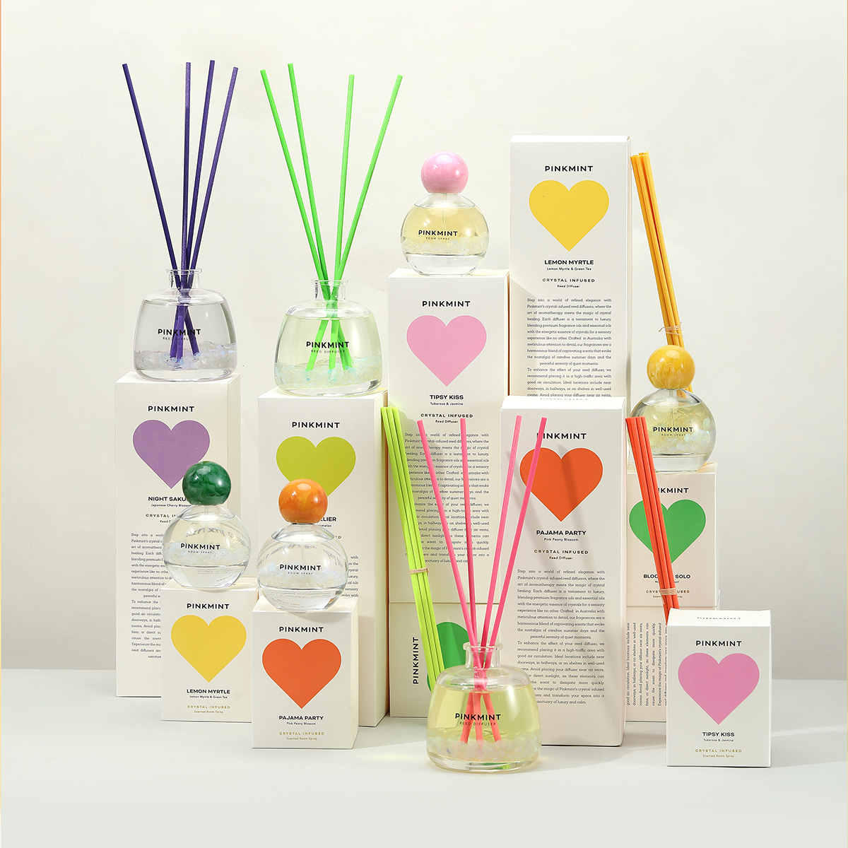 Blooming Solo Room Spray Crystal Infused 