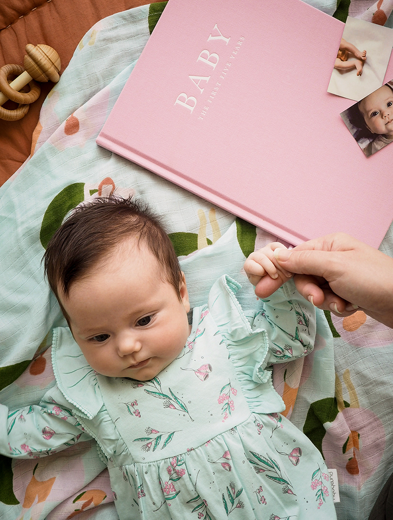 Baby Record Book | Pink