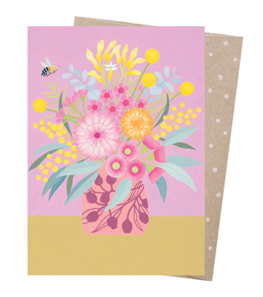 Greeting Card | Blue Banded Bee