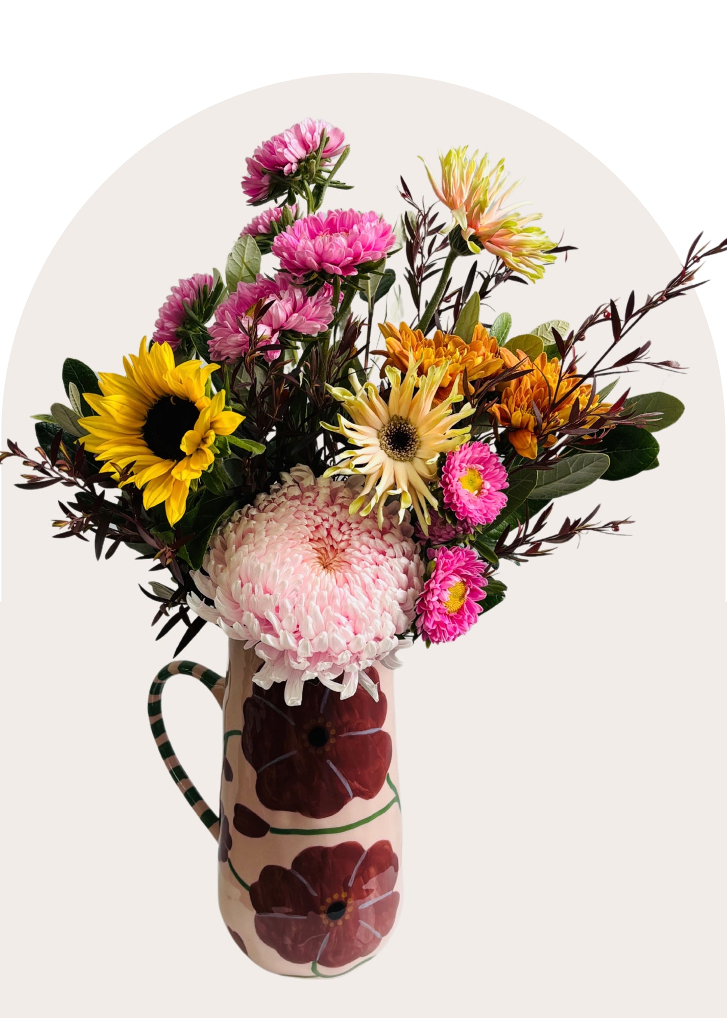 Jones & Co Bright Vase Arrangement