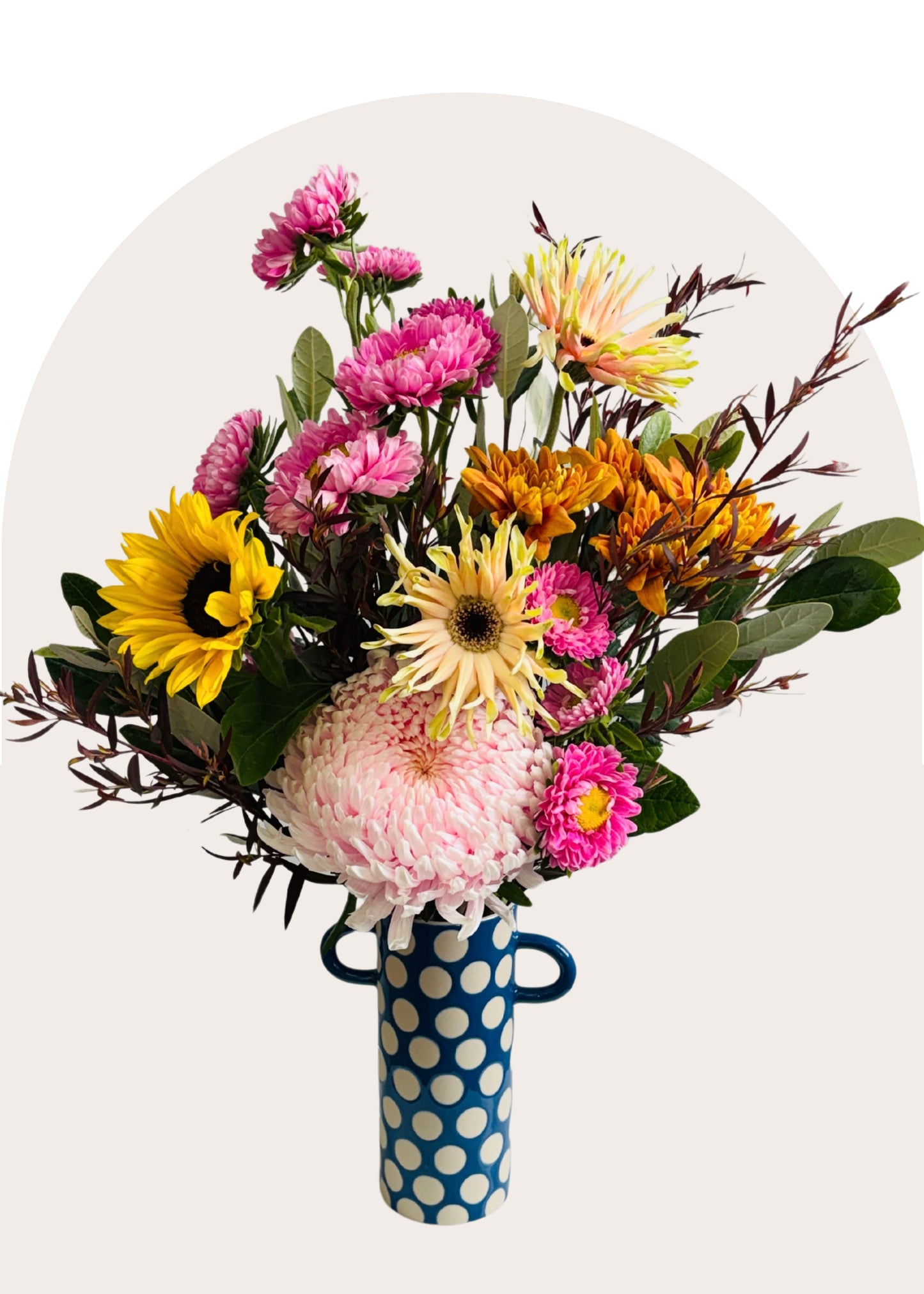 Jones & Co Bright Vase Arrangement