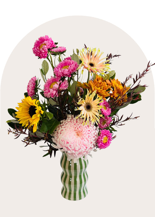 Jones & Co Bright Vase Arrangement