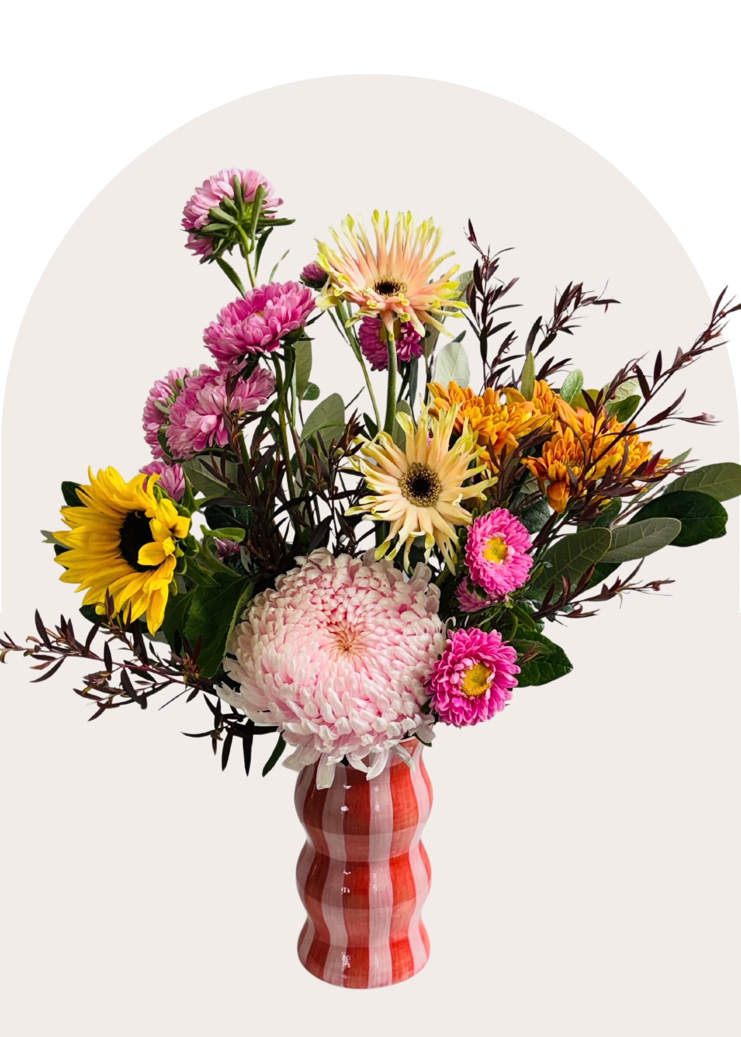 Jones & Co Bright Vase Arrangement