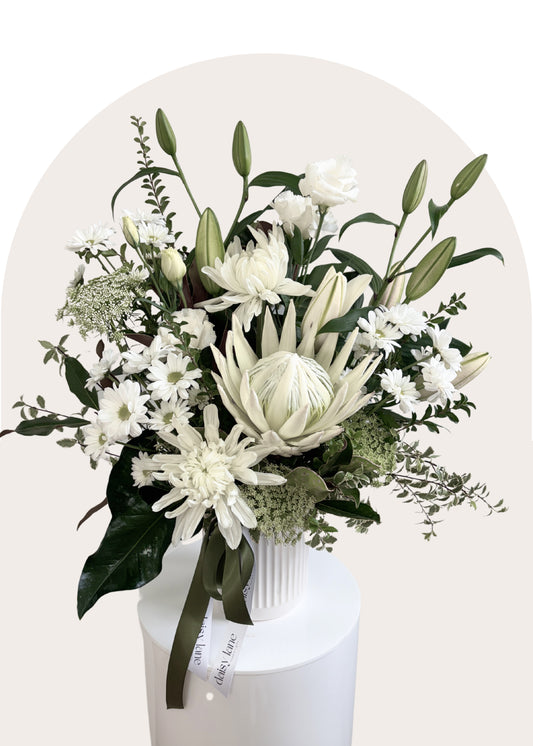 Neutral Vase Arrangement