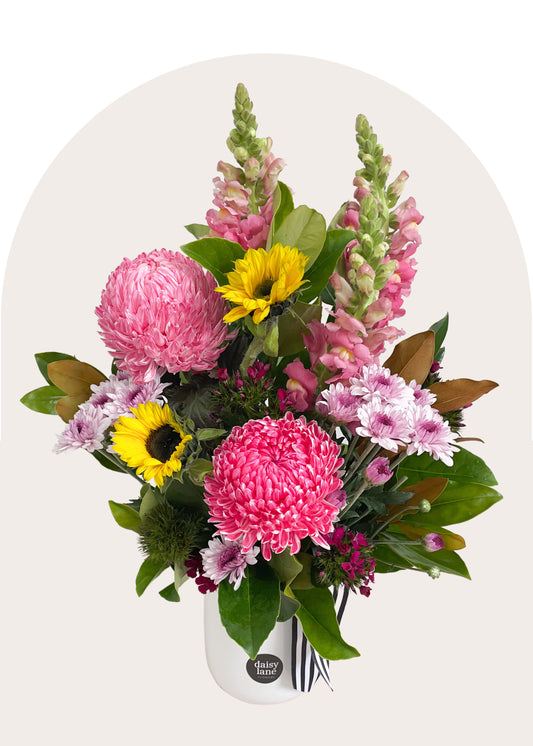 Bright Vase Arrangement