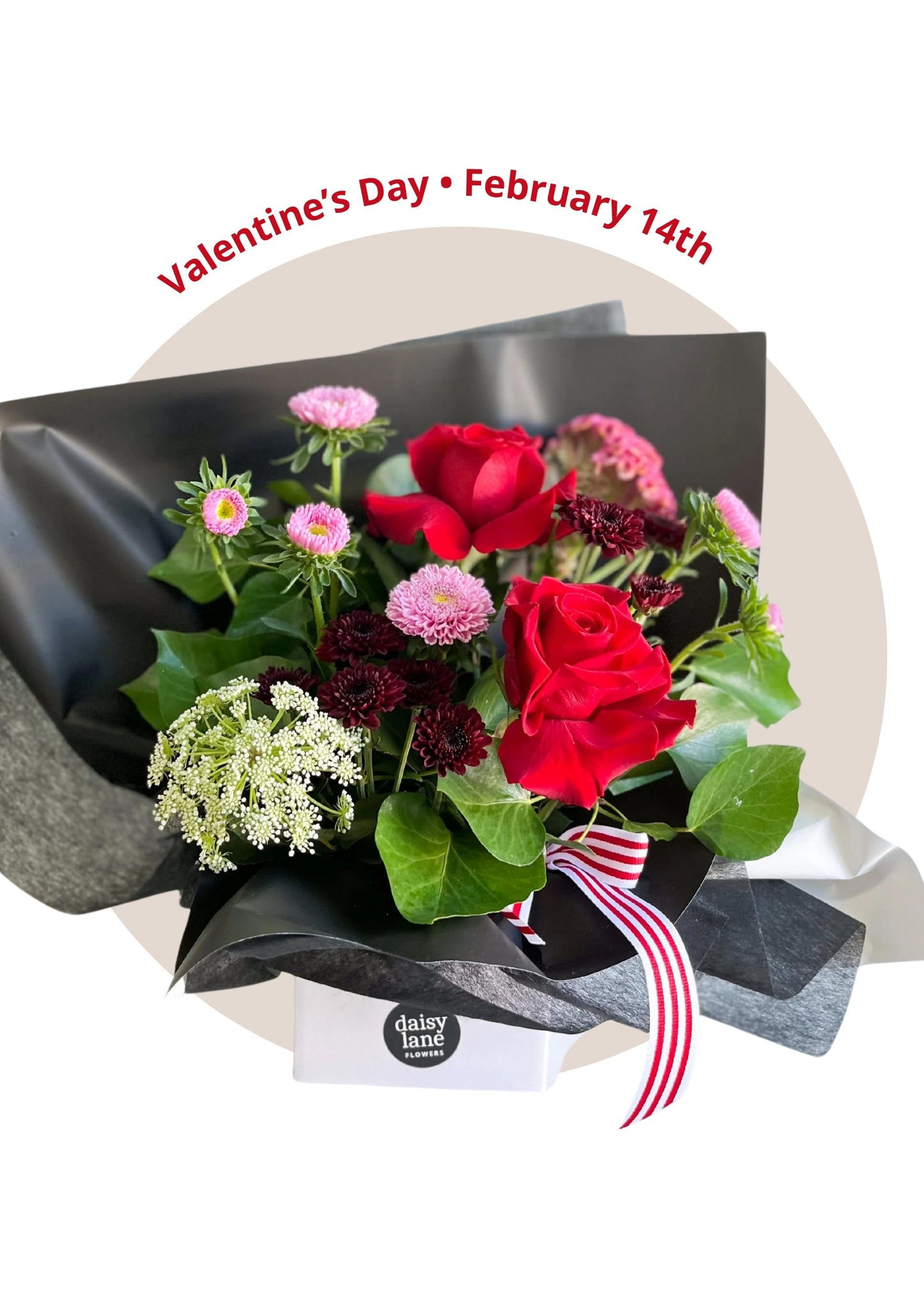 Valentine Box Arrangement
