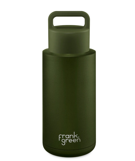 Reusable Bottle 34oz (Grip) | Khaki