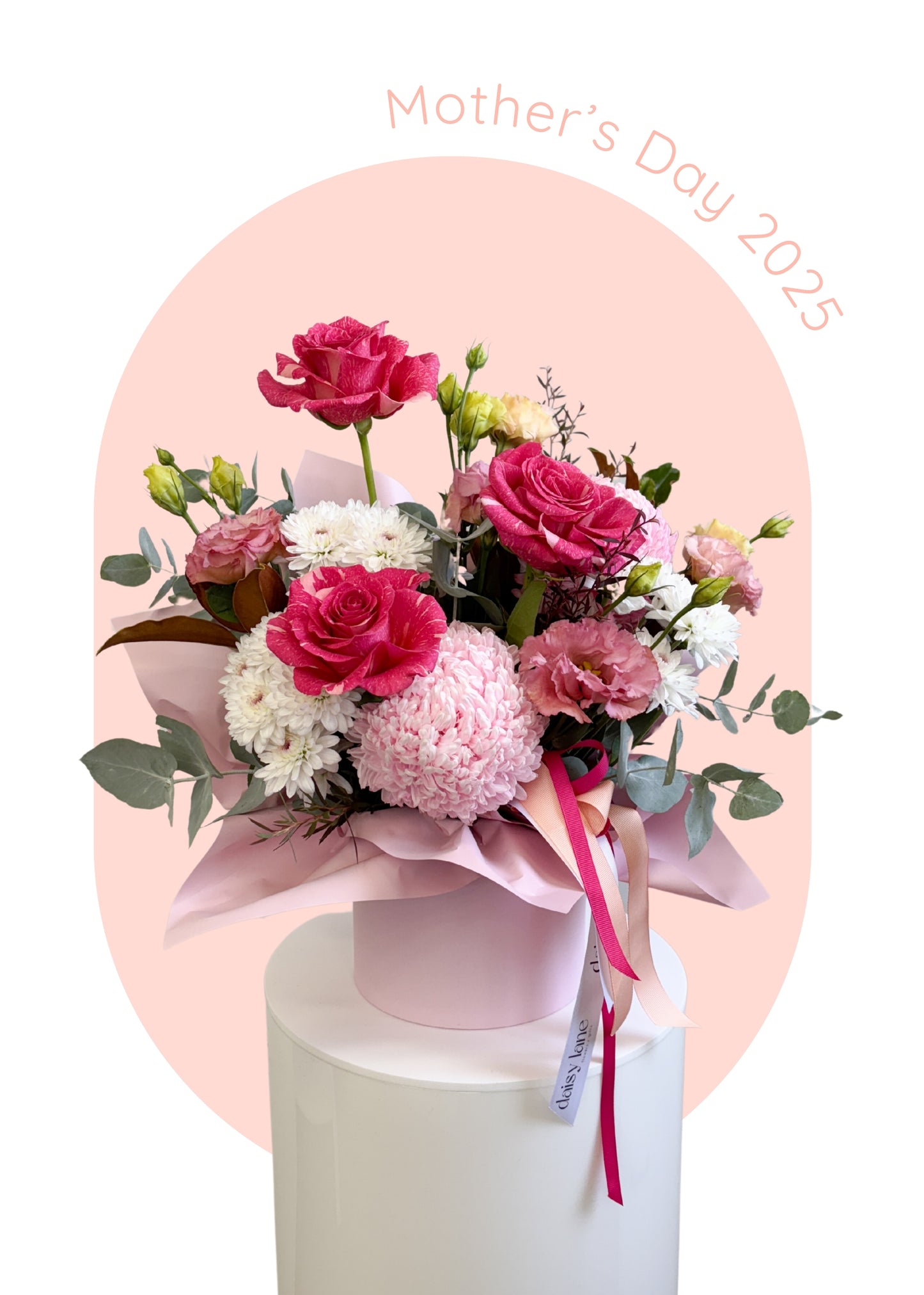 Mother's Day Hat Box Arrangement