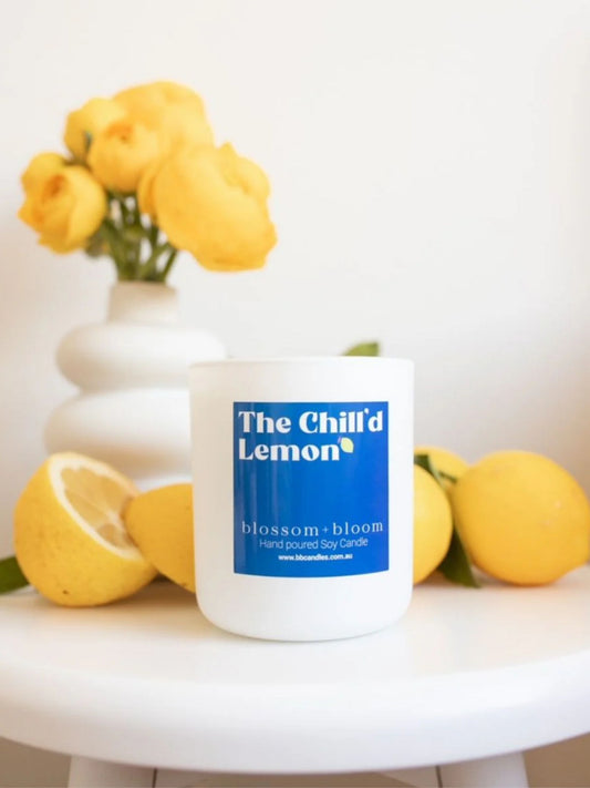 Soy Candle with Hidden Message