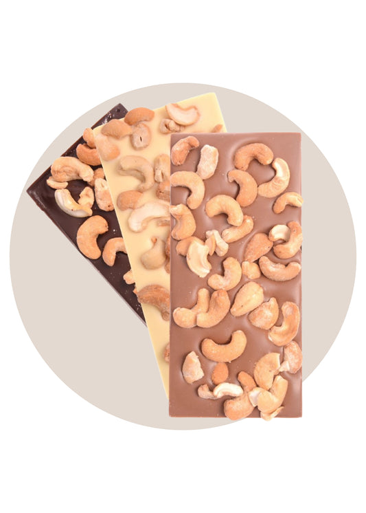 Cashews | Milk Chocolate Block