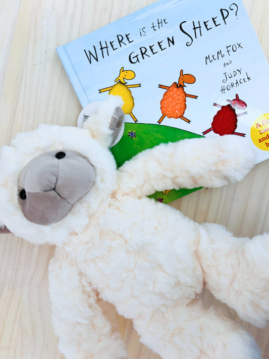 Teddy & Tales - Green Sheep