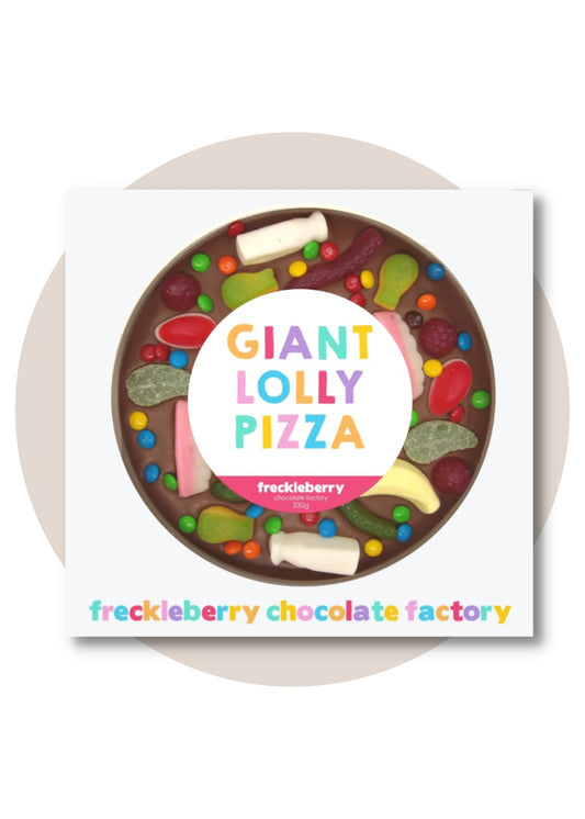 Giant Lolly Pizza | Milk Chocolate