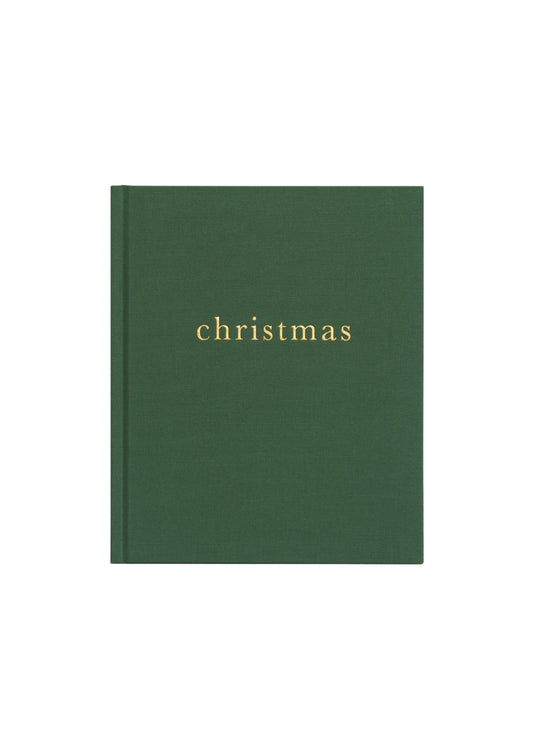 Family Christmas Book | Forest Green