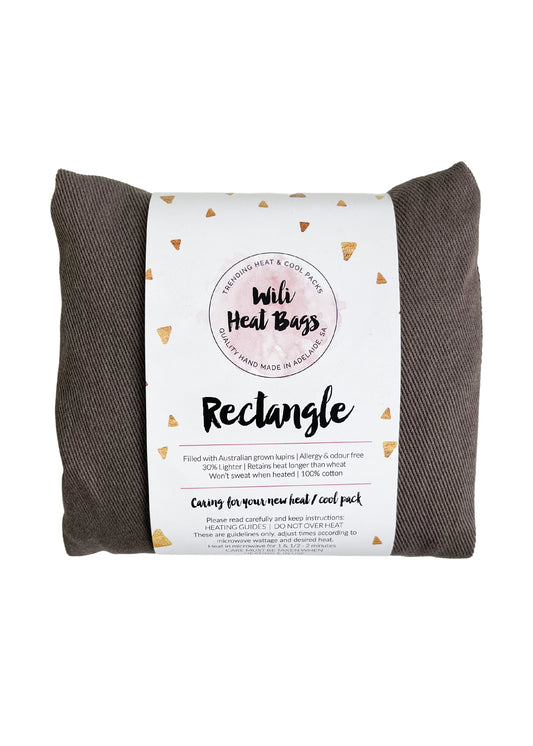 Rectangle Heat/Cool Bag | Grey