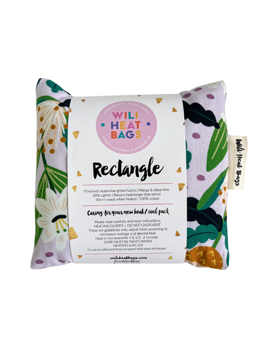 Rectangle Heat/Cool Bag | Wild Flowers