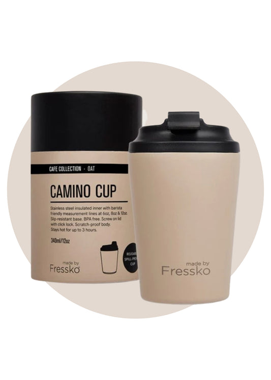 Reusable Coffee Cup - Camino 12oz | Oat