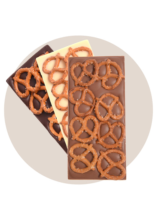Pretzel | Milk Chocolate Block