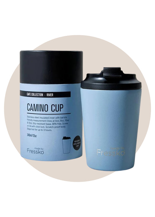 Reusable Coffee Cup - Camino 12oz | River