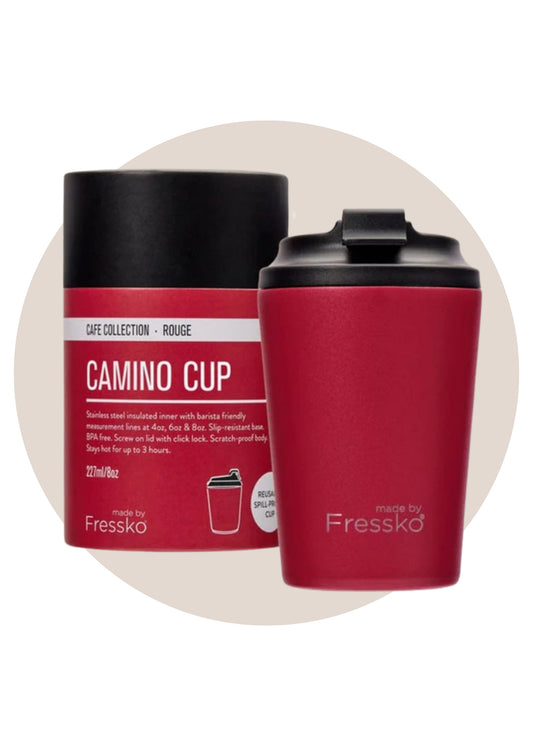 Reusable Coffee Cup - Camino 12oz | Rouge