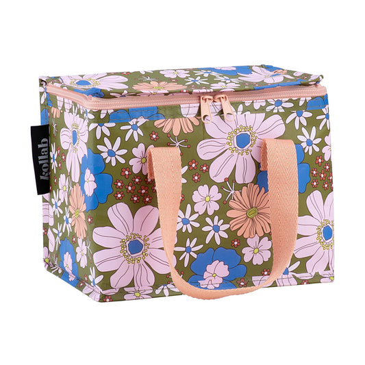 Lunch Box | Blue Flowers