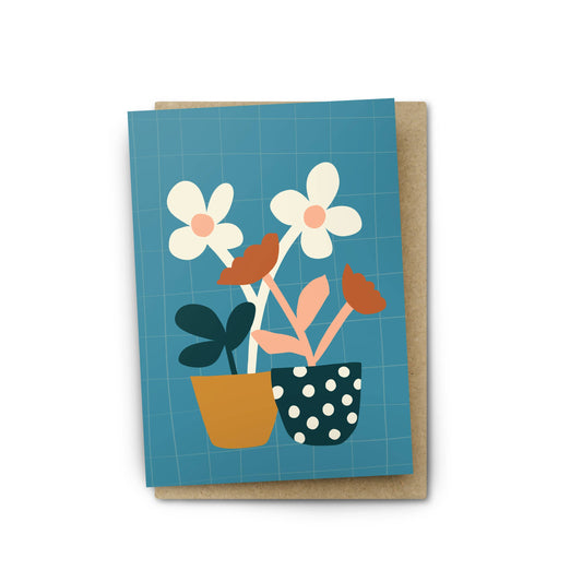 Greeting Card | Together at Last Pot Plants