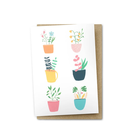 Greeting Card | Pot Plants