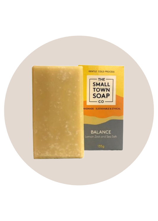 Balance | Lemon Zest + Sea Salt Soap