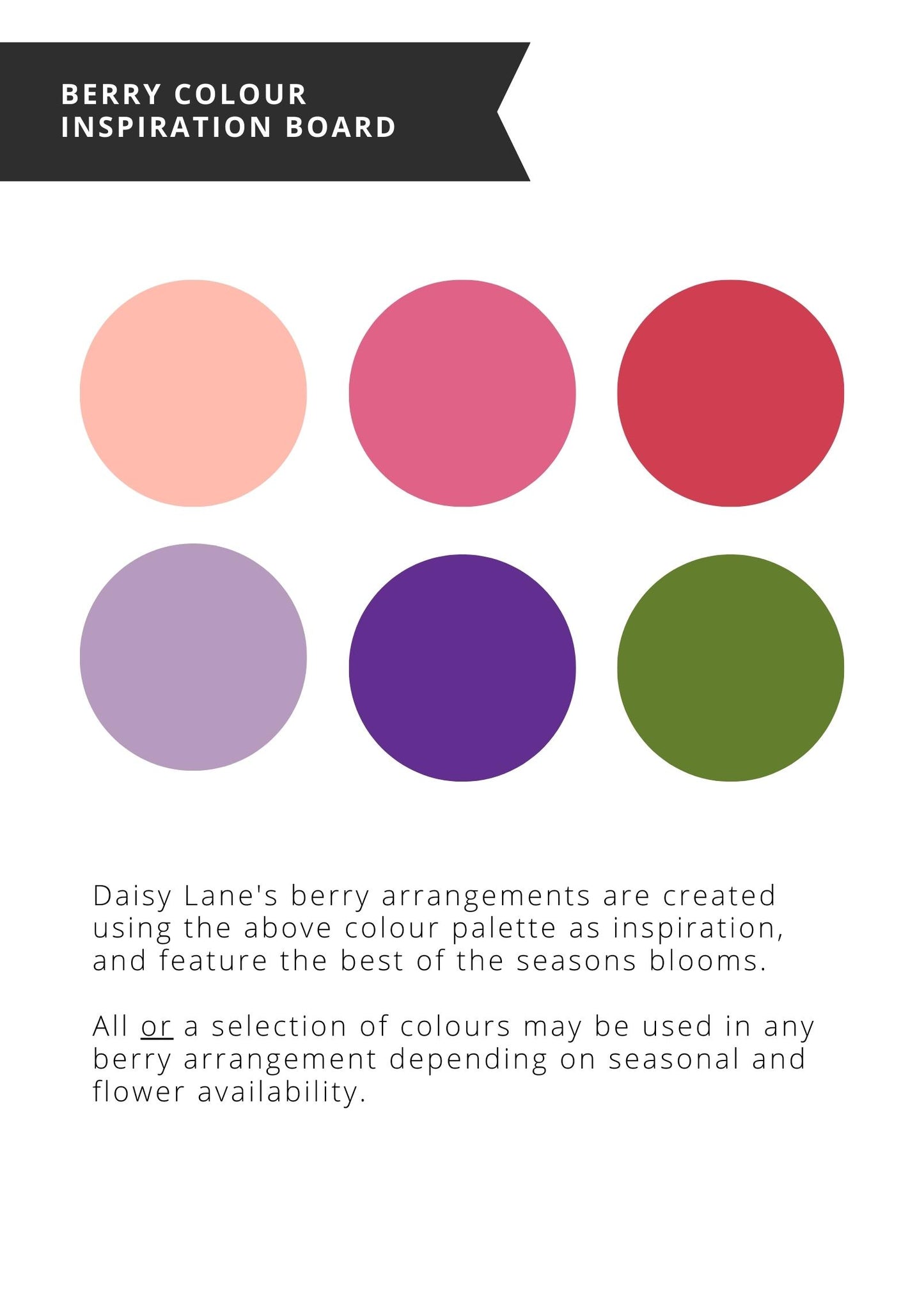 Berry Box Arrangement