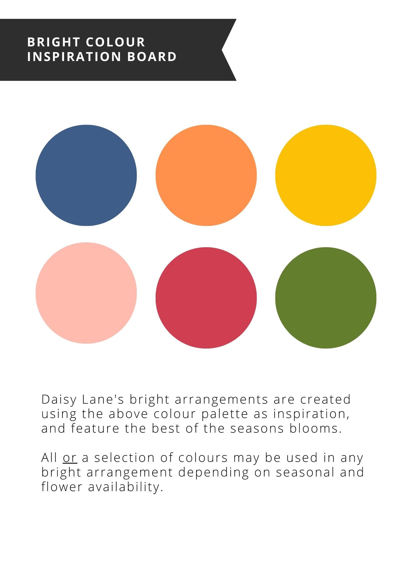 Bright Box Arrangement