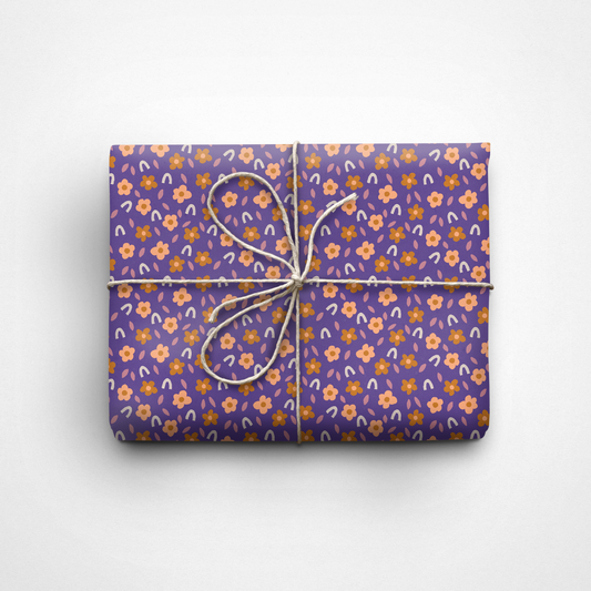 Wrapping Paper | Falling Flowers