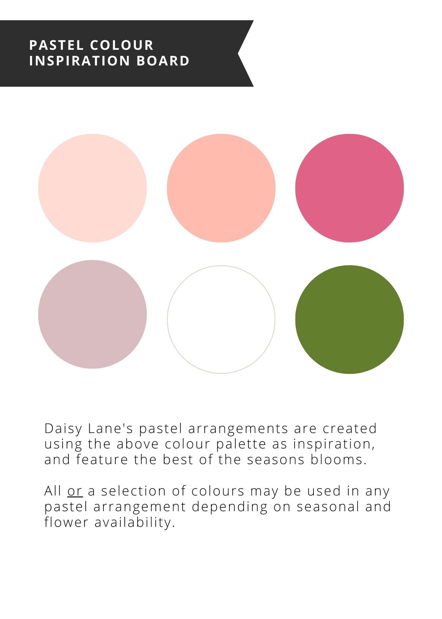 Pastel Box Arrangement